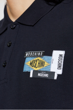 Moschino Polo with patches
