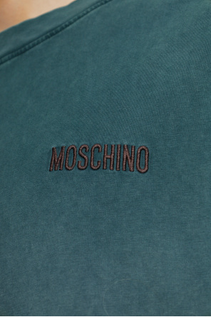 Moschino T-shirt with embroidered logo