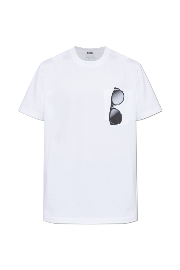 T-shirt with pocket od Moschino