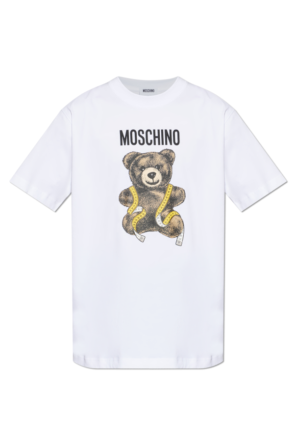 T-shirt with print od Moschino