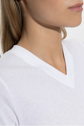 TOTEME T-Shirt mit V-Ausschnitt