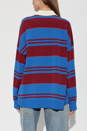 P.E Nation "Strata" long sleeve polo