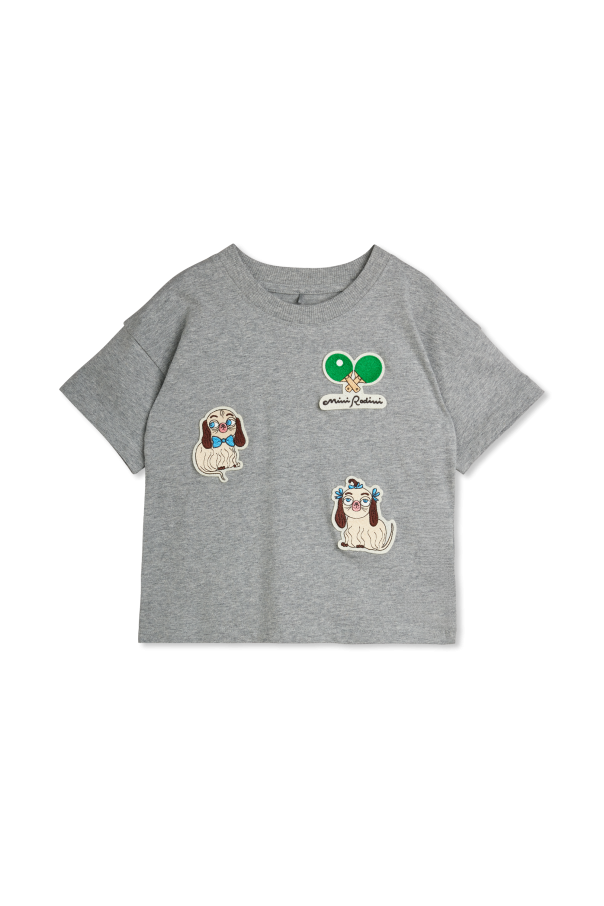 T-shirt with colorful patches od Mini Rodini