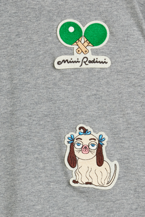 Mini Rodini T-shirt with colorful patches