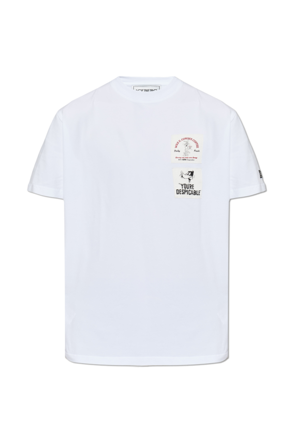 T-shirt with patches od Iceberg