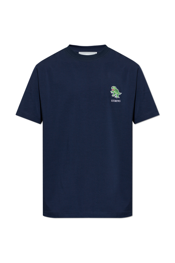 T-shirt with a patch od Iceberg