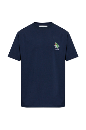 T-shirt with a patch