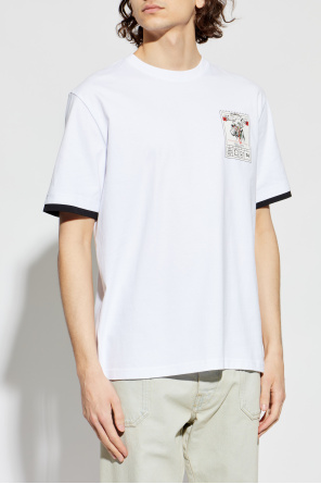 Iceberg T-Shirt mit Aufdruck