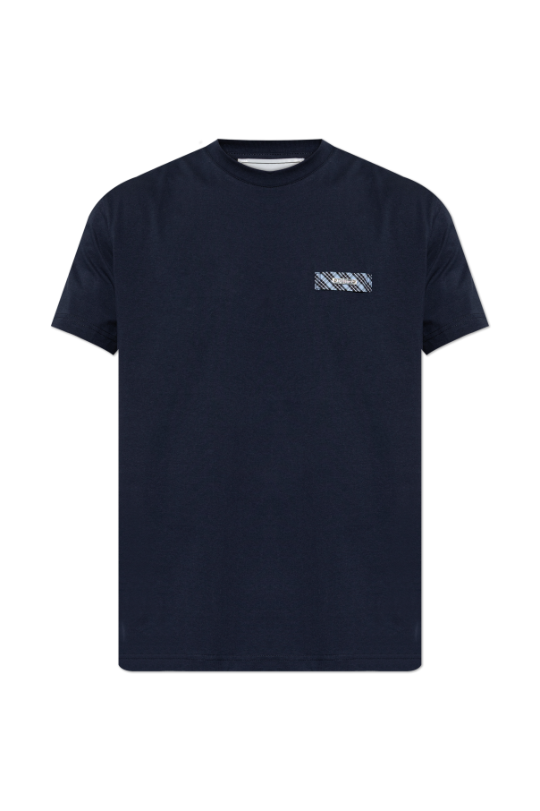 T-shirt with logo applique od Iceberg