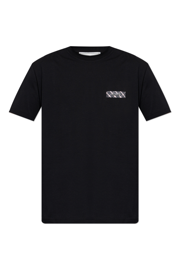 T-shirt with logo applique od Iceberg