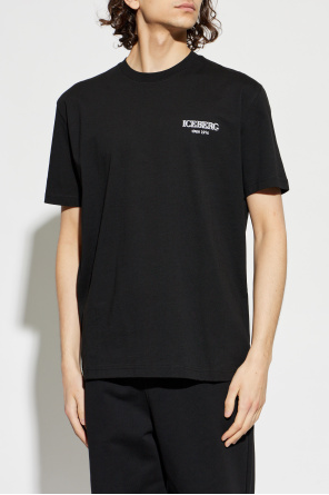 Iceberg T-shirt with embroidered logo