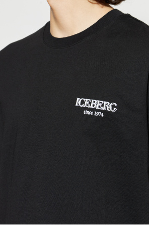 Iceberg T-shirt with embroidered logo