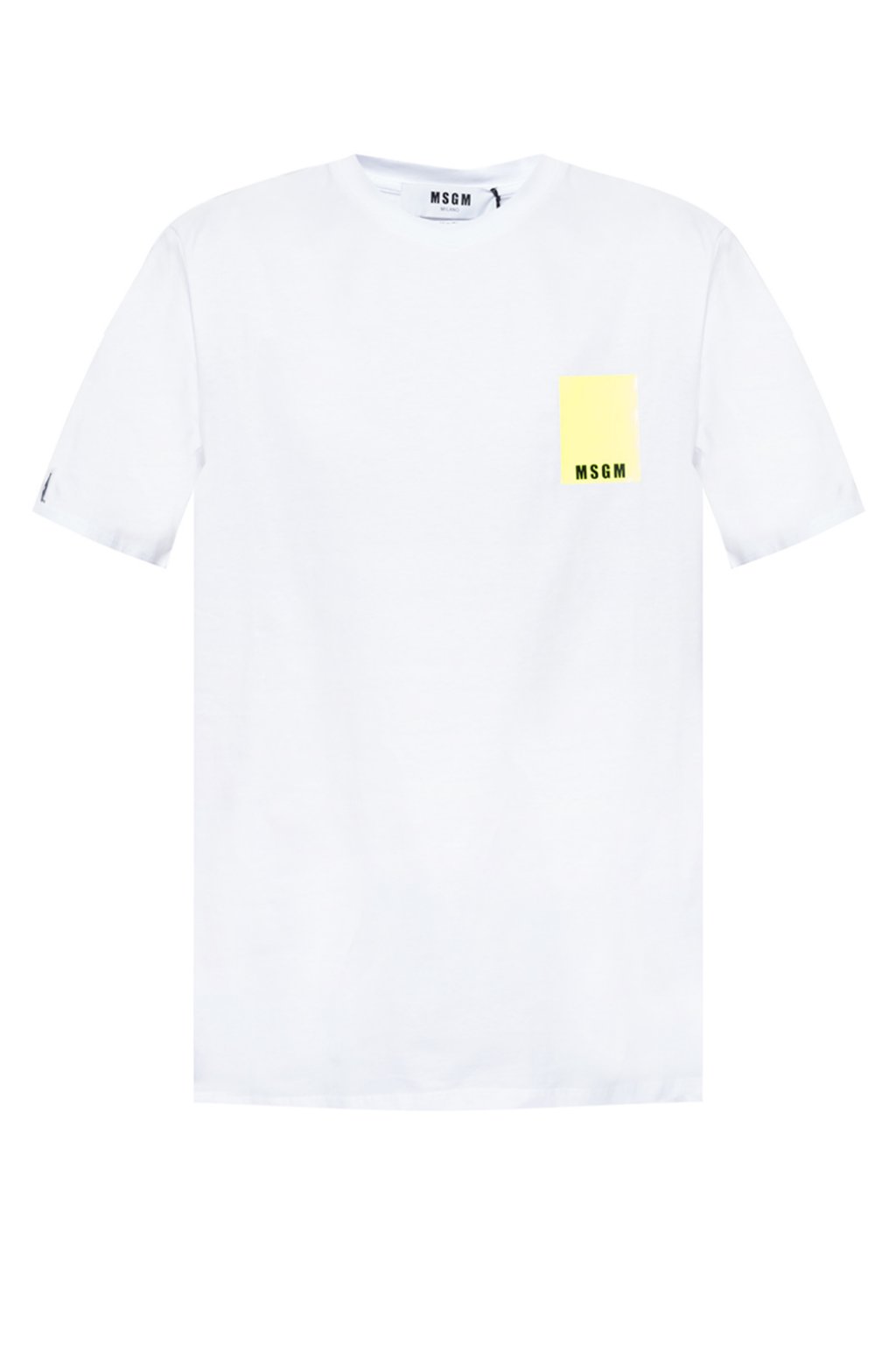 White T - shirt bershka logo MSGM - IetpShops GB - iise mens puffer jacket