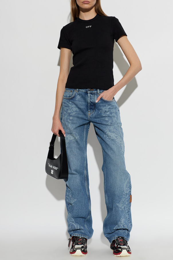 Off-White Ribbed t-shirt