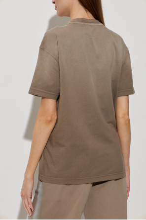 Off-White T-Shirt mit Logo