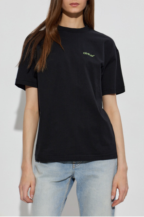Off-White T-shirt with logo
