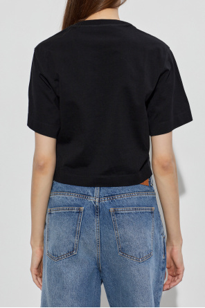 Off-White T-shirt com logótipo