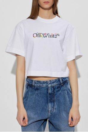 Off-White T-shirt with logo