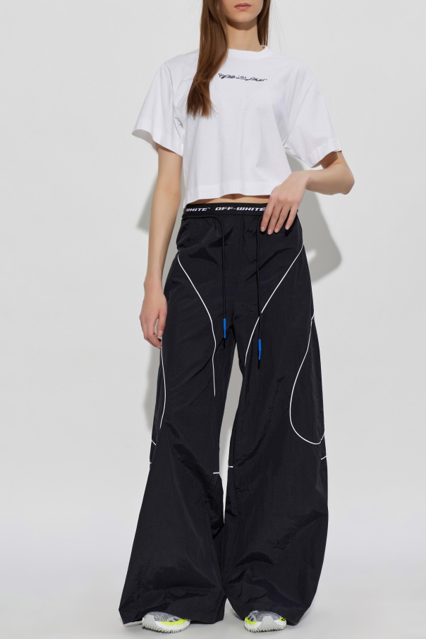 Off-White T-shirt with logo