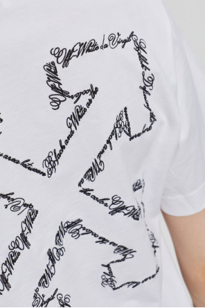 Off-White T-shirt with logo