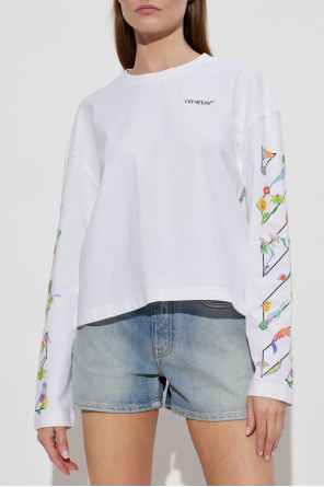 Off-White T-shirt with logo