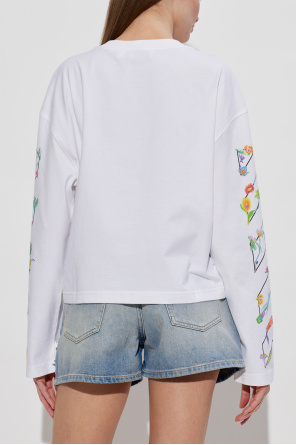 Off-White T-shirt with logo