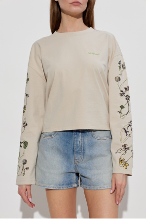 Off-White T-shirt with logo