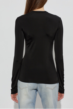 Off-White T-shirt com logótipo
