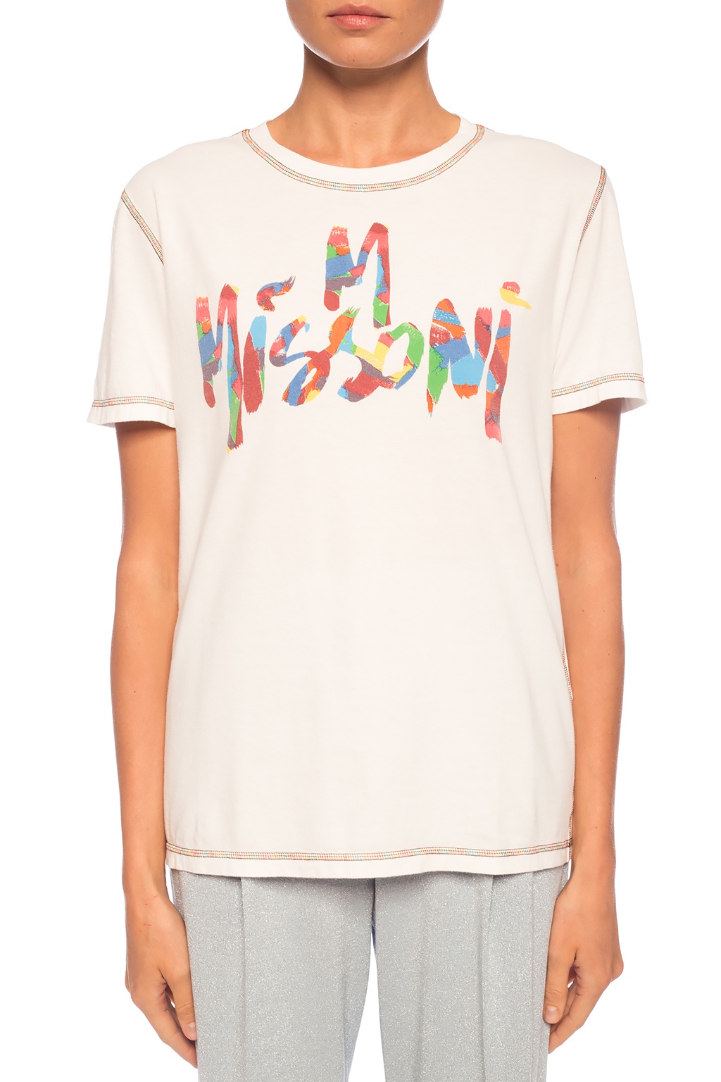 Logo-printed T-shirt M Missoni - Vitkac Spain