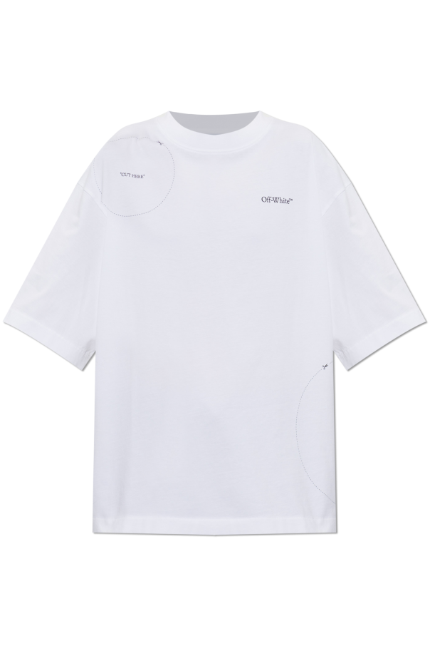 T-shirt with printed logo od Off-White