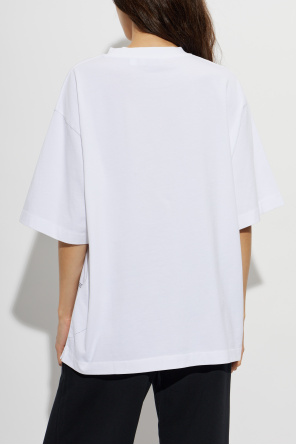 Off-White T-shirt with printed logo