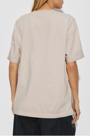 Off-White T-shirt de corte largo