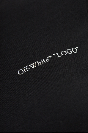 Off-White T-shirt with printed logo