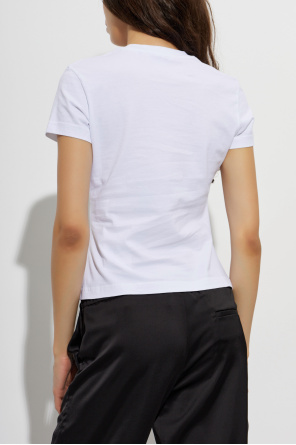 Off-White T-shirt with printed logo