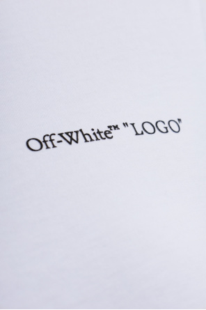 Off-White T-shirt with printed logo
