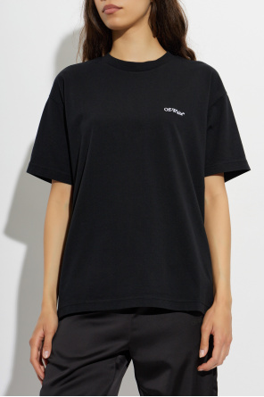 Off-White T-shirt with logo