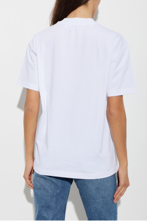 Off-White T-shirt with printed logo