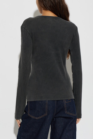 Off-White Langarm-Top