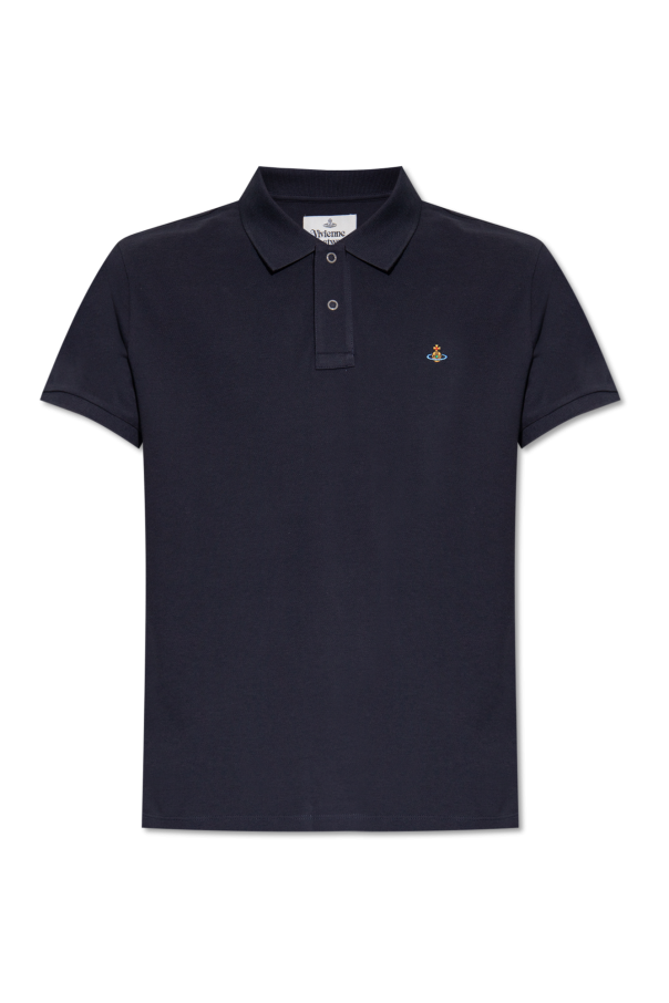 Vivienne Westwood Cotton Short polo shirt with logo