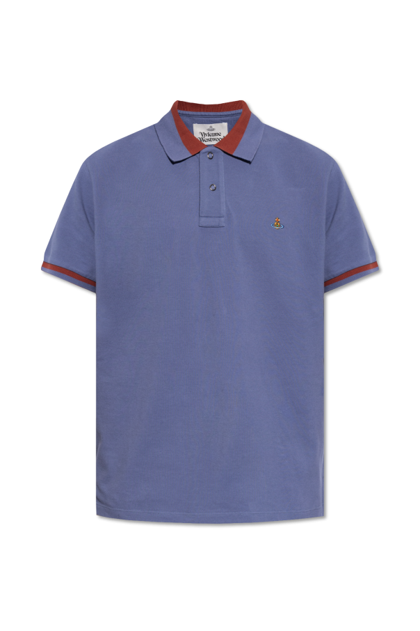 Vivienne Westwood polo embroidered shirt with logo