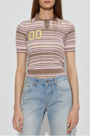 Off-White Polo with patch