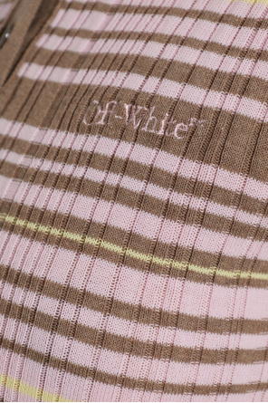 Off-White Polo with patch