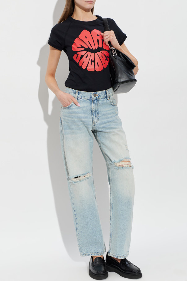 Marc Jacobs T-shirt z nadrukiem