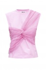 MSGM PINK Top w/ decorative insert