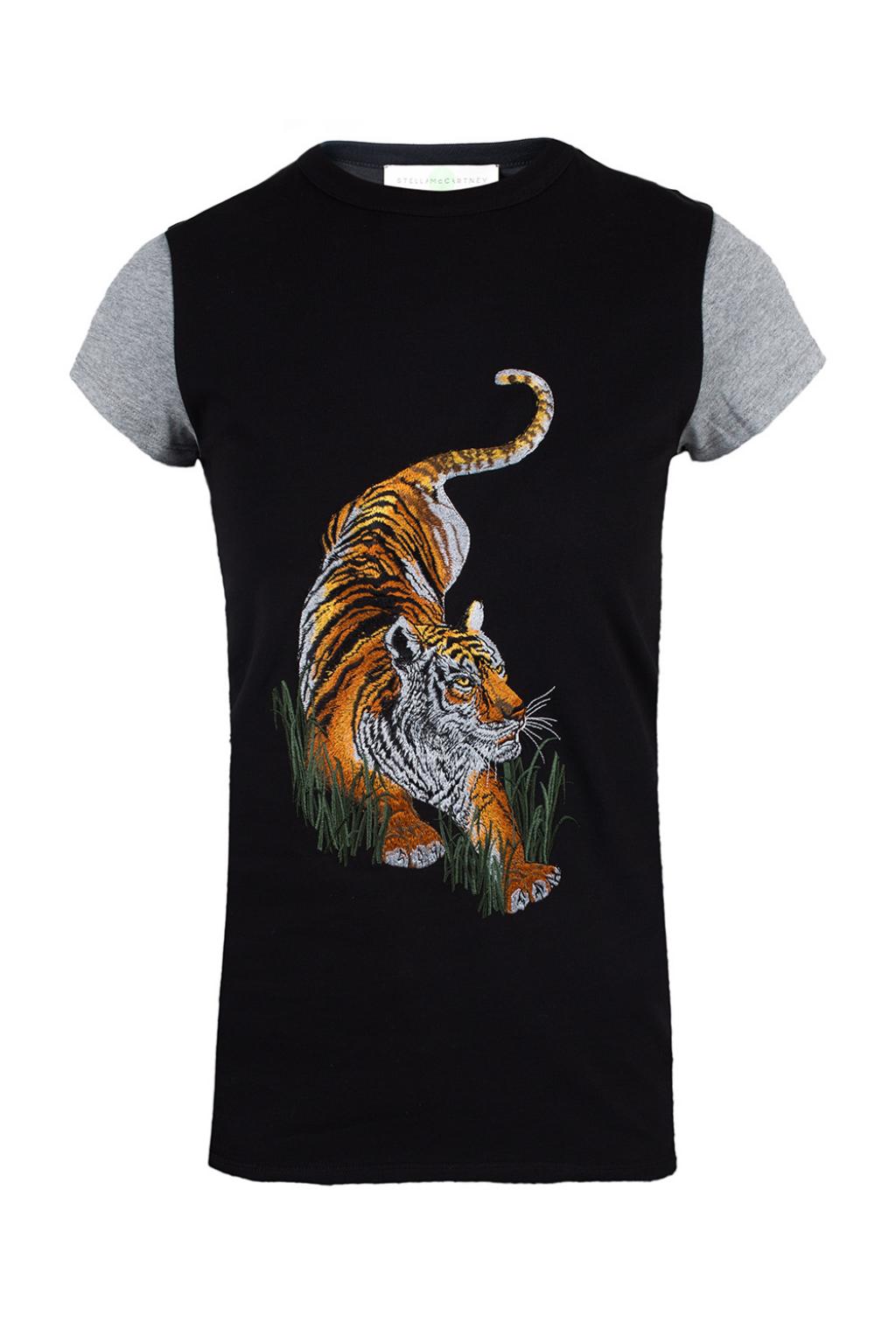 T-shirts Stella Mccartney - Tiger printed T-shirt - 6021463SPW679000
