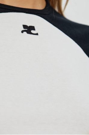 Courrèges Camiseta con logo