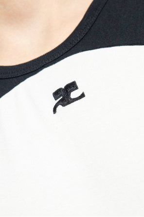 Courrèges T-shirt with logo
