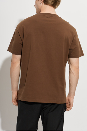 Courrèges T-shirt z nadrukowanym logo