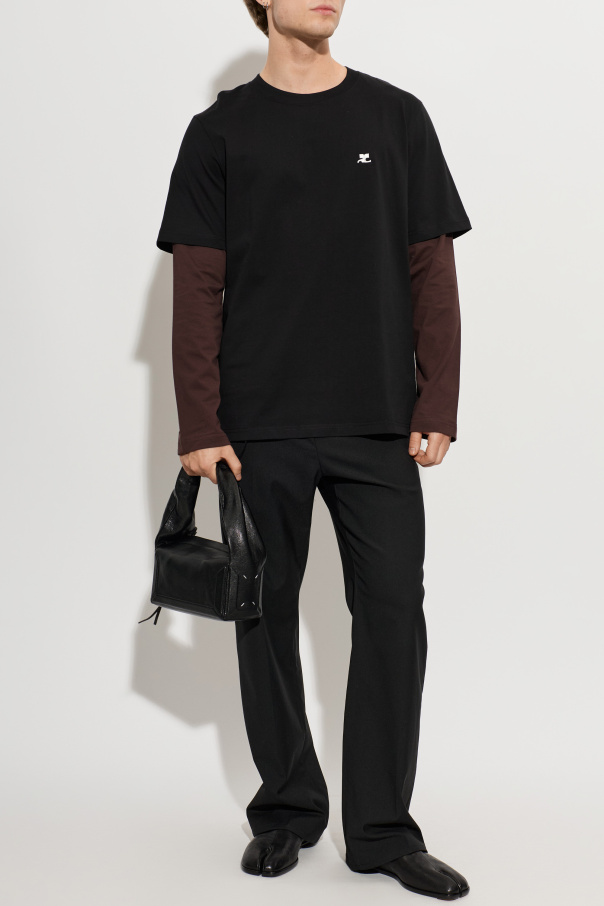 Courrèges T-shirt z długimi rękawami