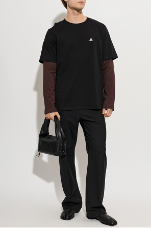 T-shirt z długimi rękawami od Courrèges